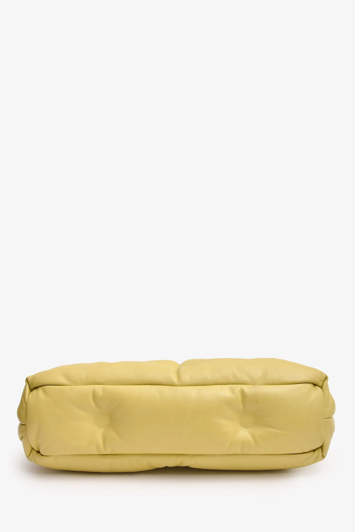 Maison Margiela Green Leather \'Glam Slam\' Quilted Shoulder Bag