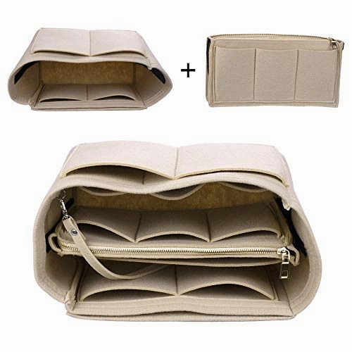 Makeup Bag Cosmetic Cases Felt Bag Organizer Insert Cosmetic Bags Makeup Case Travel Toiletry Bag