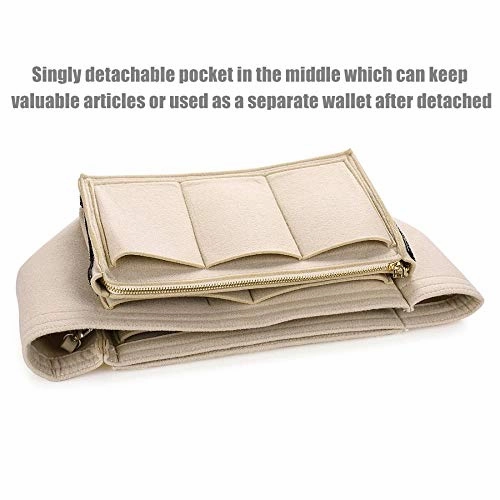 Makeup Bag Cosmetic Cases Felt Bag Organizer Insert Cosmetic Bags Makeup Case Travel Toiletry Bag