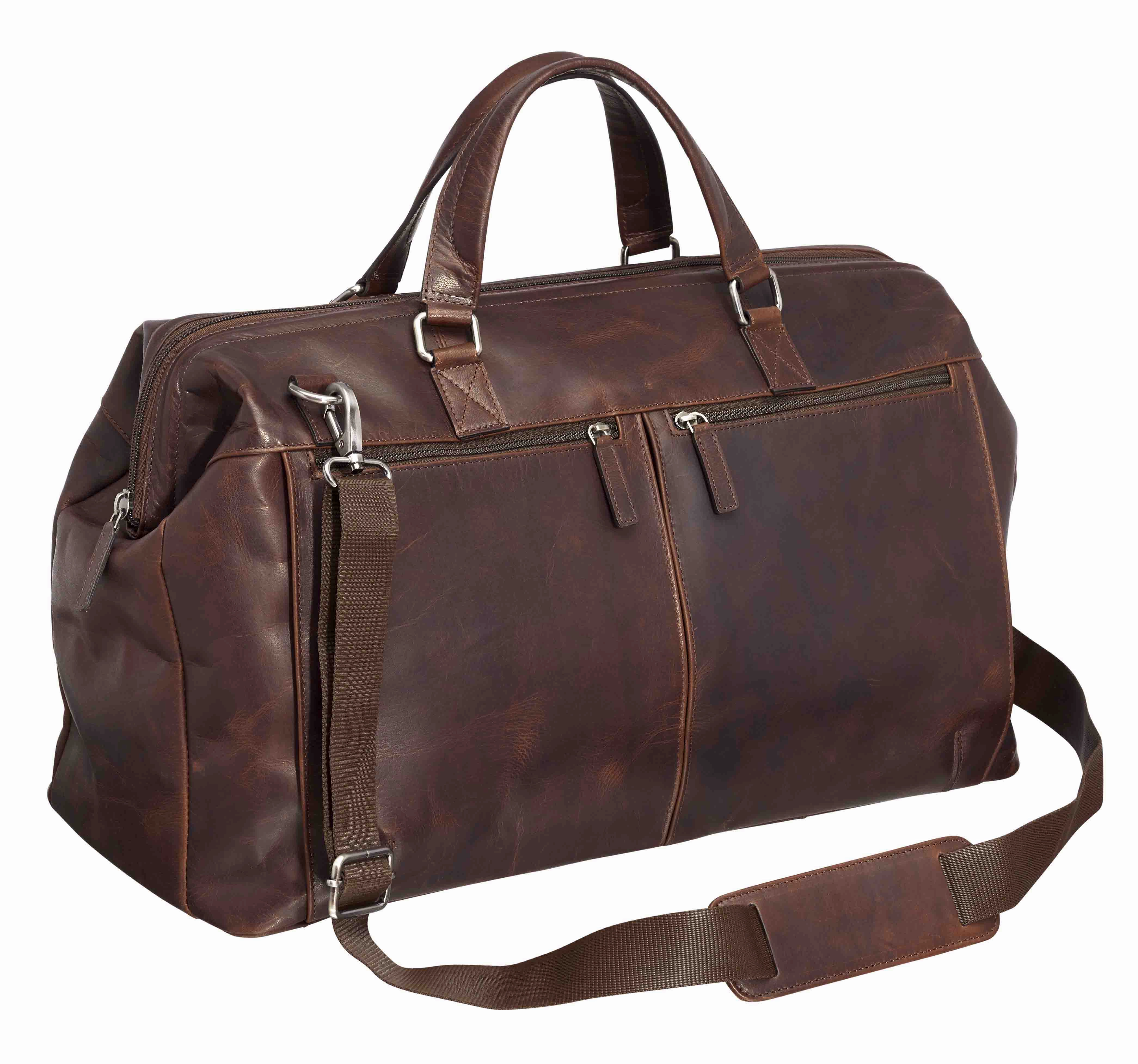 Mancini BUFFALO Classic Carry-on Duffle Bag