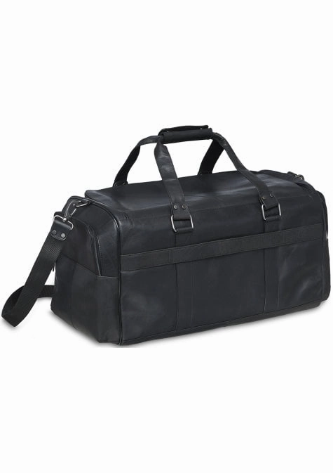 Mancini Buffalo Collection Leather Duffle Bag