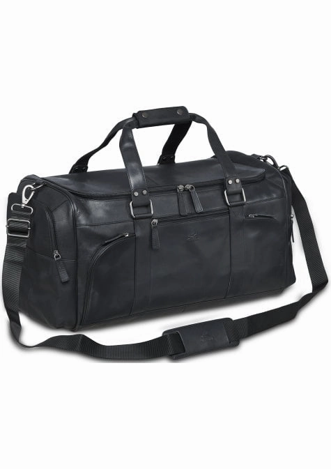Mancini Buffalo Collection Leather Duffle Bag