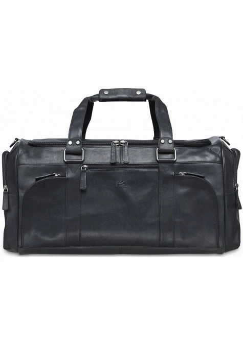 Mancini Buffalo Collection Leather Duffle Bag