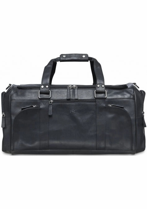 Mancini Buffalo Collection Leather Duffle Bag