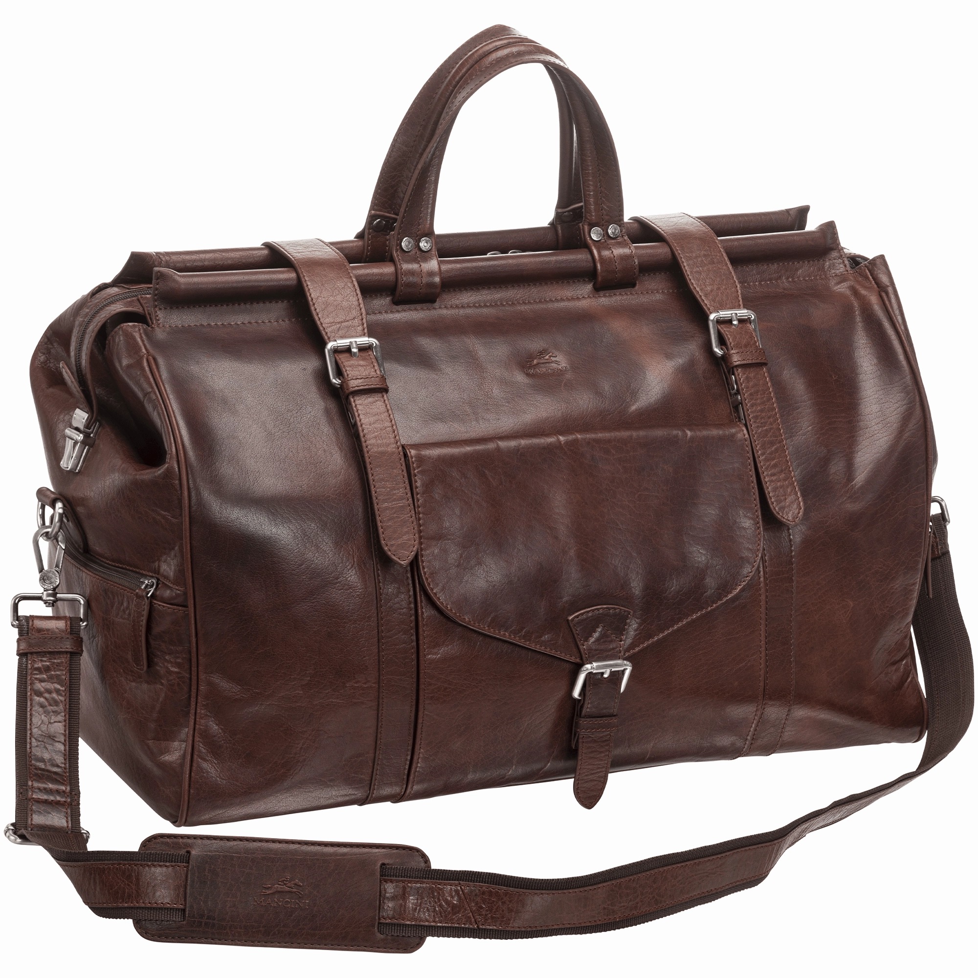 Mancini BUFFALO Dowel Rod Carry-on Duffle Bag