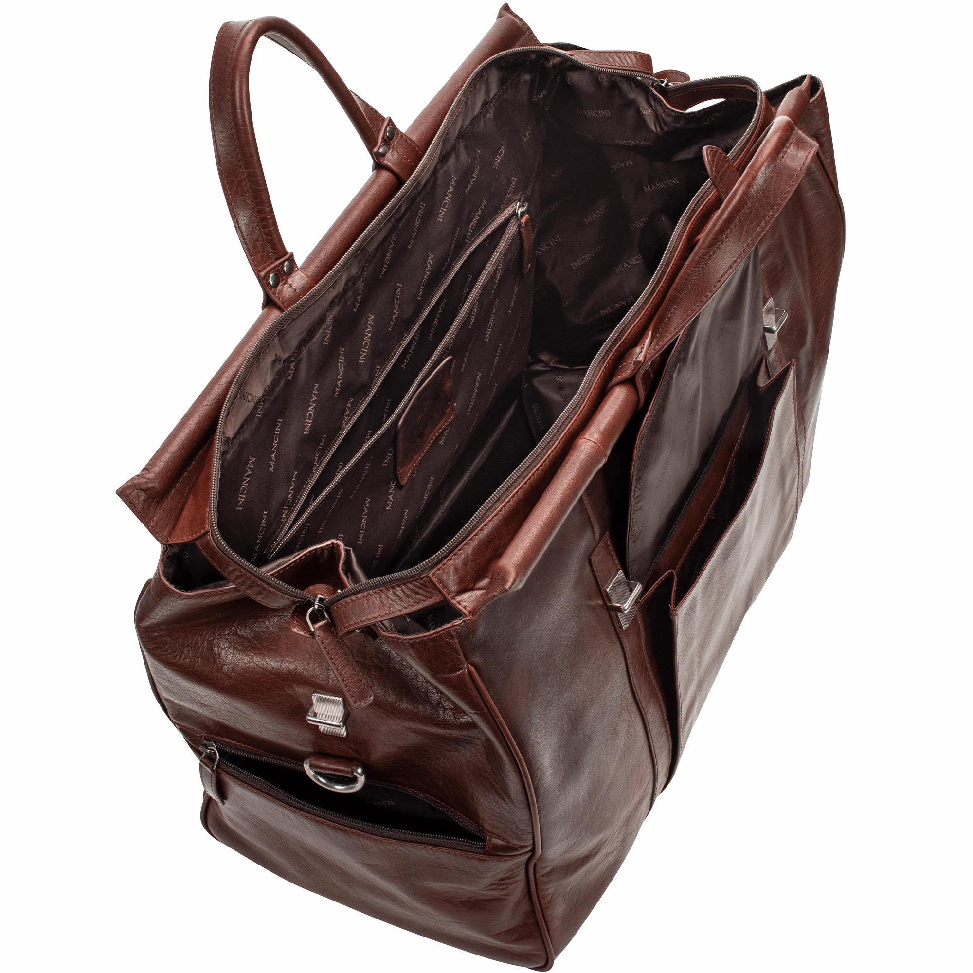 Mancini BUFFALO Dowel Rod Carry-on Duffle Bag