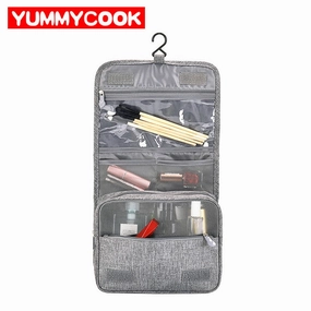 Men Travel Hanging Wash Cosmetic Bag Women'S Folding Toiletry Makeup Organizer Waterproof Handbag