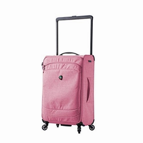 Mia Toro M1127-24In-Fuc Italy Kitelite Strato Softside 24 Inch Spinner, Multicolored