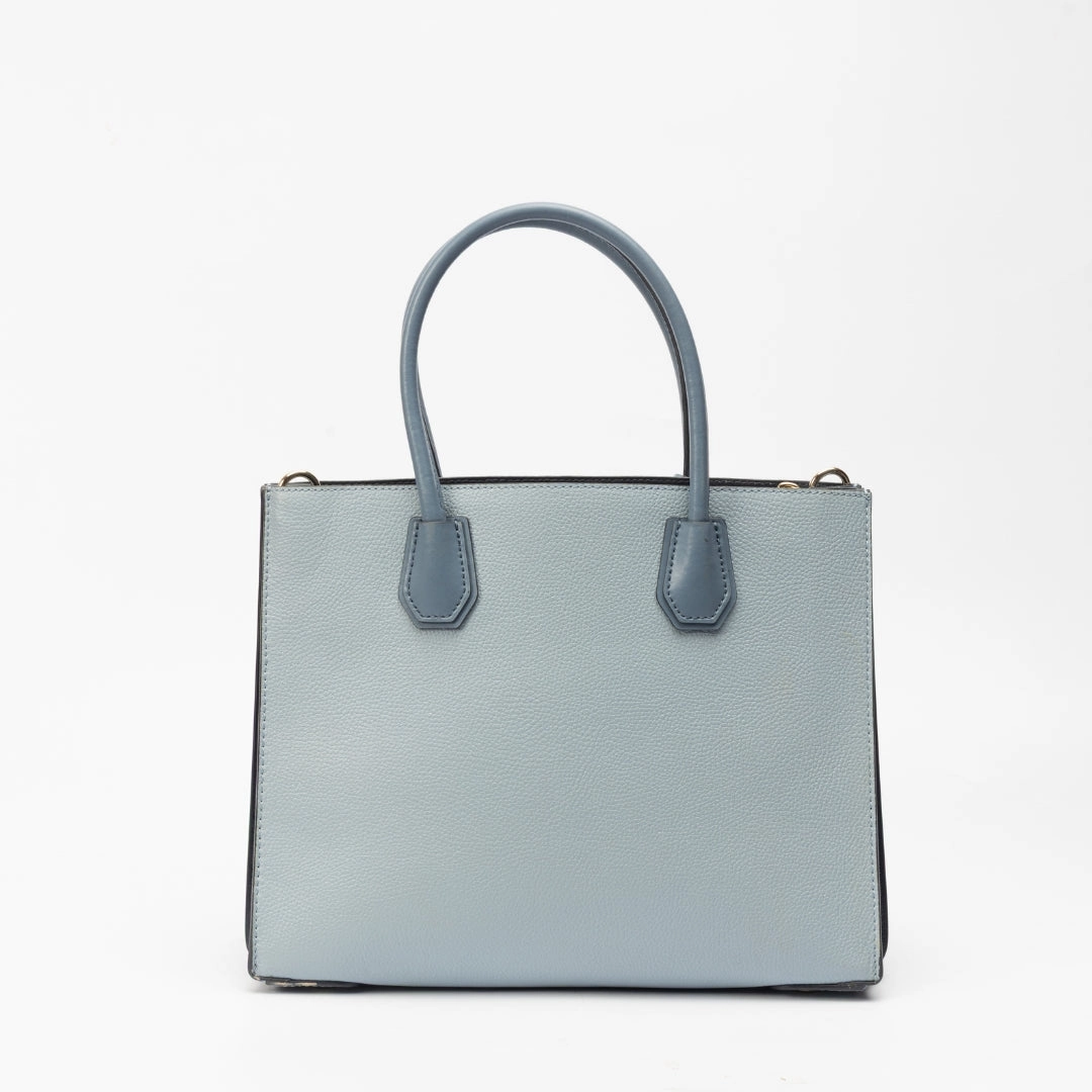Michael Kors Mercer Pebbled Leather Accordion Tote Bag