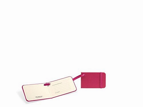 Moleskine 3.75X2.25" Luggage Tag, Dark Pink