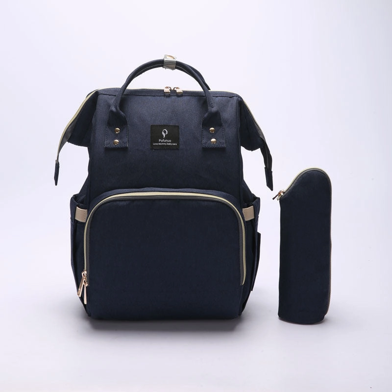 Mummy Maternity Nappy Bag With Usb Interface Large Capacity Waterproof Nappy Bag Kits Backpack