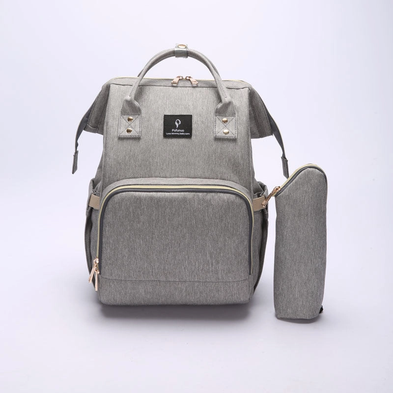 Mummy Maternity Nappy Bag With Usb Interface Large Capacity Waterproof Nappy Bag Kits Backpack