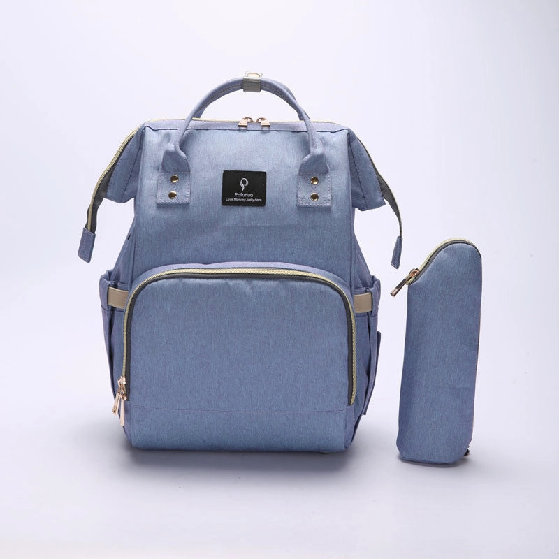 Mummy Maternity Nappy Bag With Usb Interface Large Capacity Waterproof Nappy Bag Kits Backpack