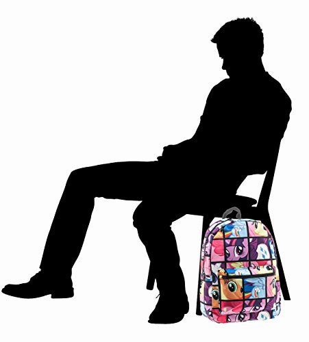 My Little Pony Backpack With Lanyard And Keychain Charm (Comic Strip Version)