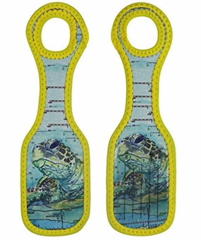 Neoprene Designer Luggage Tags By Art Of Travel - Unique Fun Travel Id Labels For Baggage,