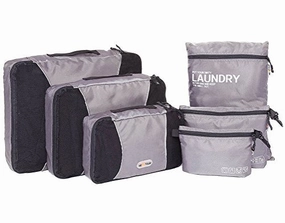 Nextour Packing Cubes Laundry Bag Toiletry Bag And Electronics Accessories Pouch 6 Set Travel