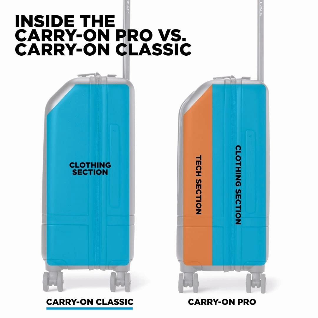 Nomatic Hardside Spinner Wheel Luggage with TSA Lock