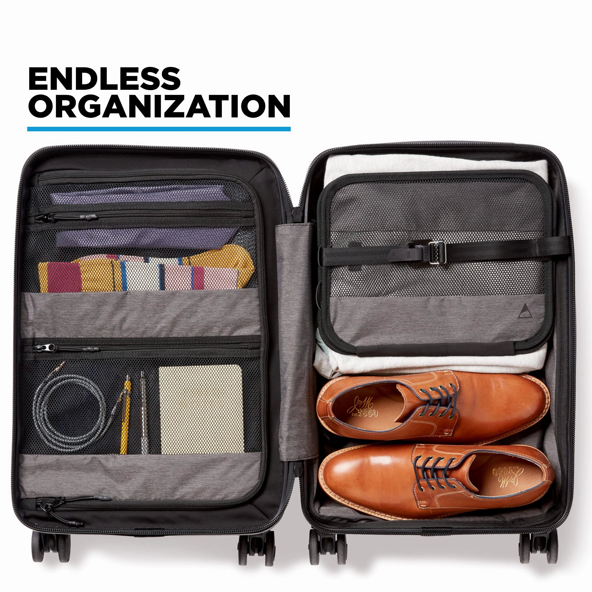 Nomatic Hardside Spinner Wheel Luggage with TSA Lock