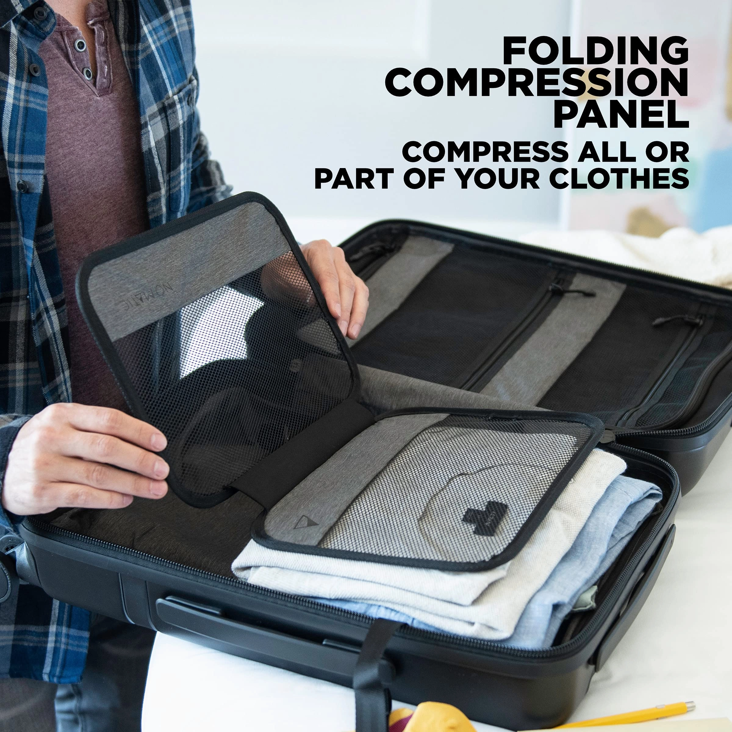 Nomatic Hardside Spinner Wheel Luggage with TSA Lock