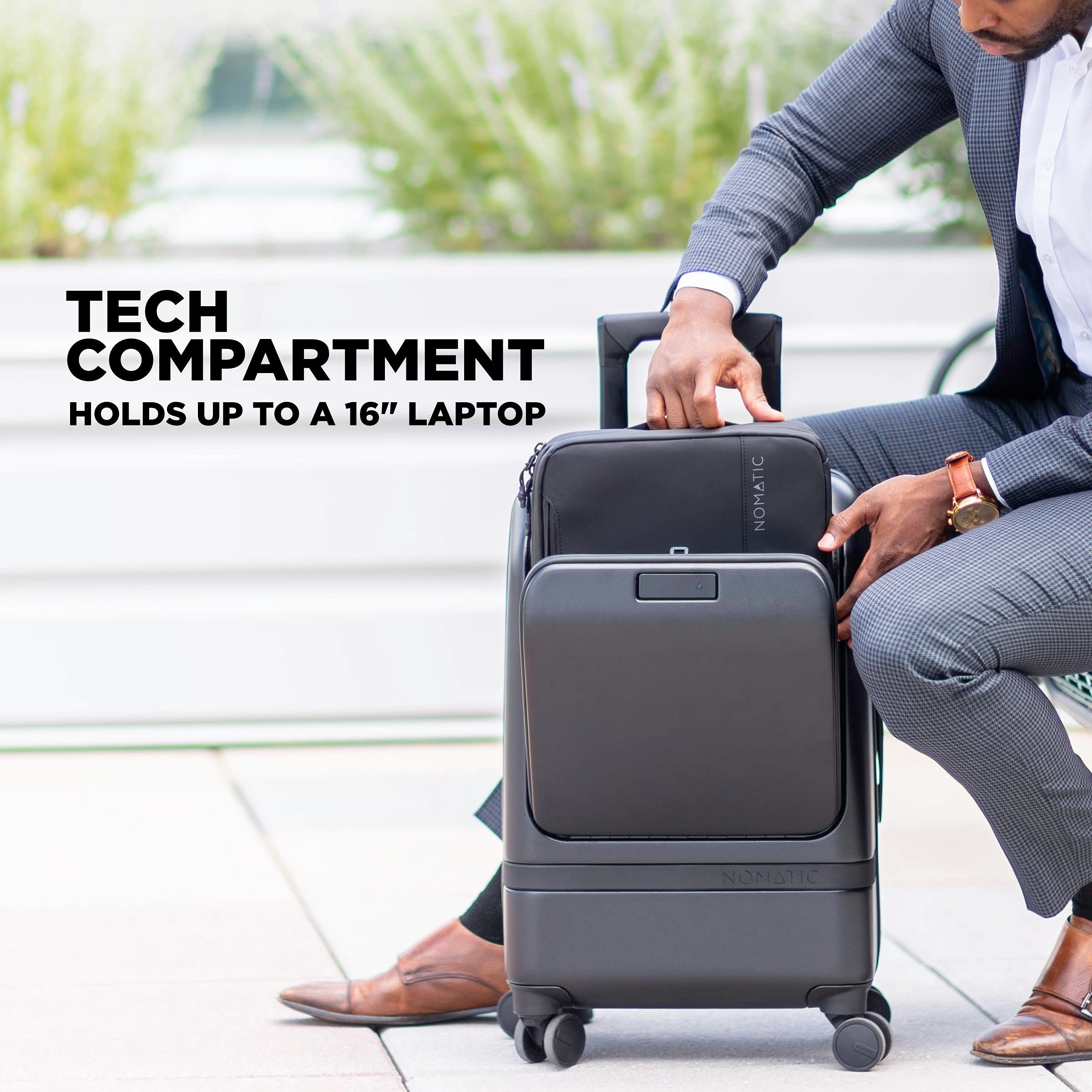 Nomatic Hardside Spinner Wheel Luggage with TSA Lock