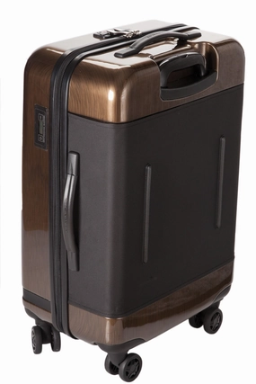Numinous London Smart Executive 28" Hardside Spinner Gold Brush