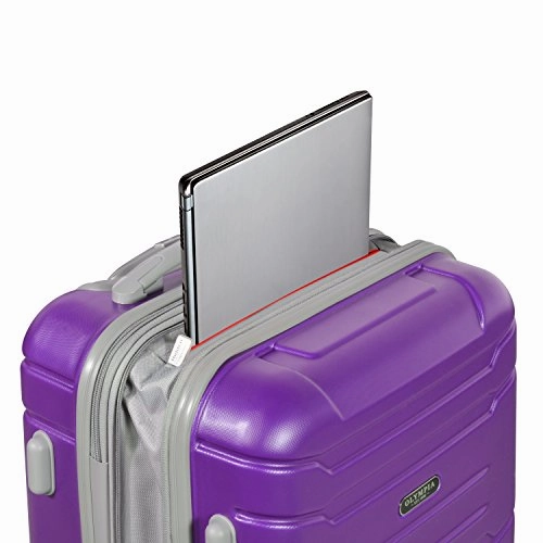 Olympia Denmark 21" Carry-on Spinner, Purple
