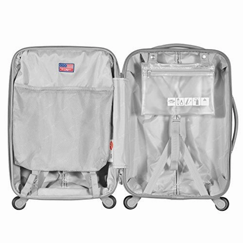 Olympia Denmark 21" Carry-on Spinner, Purple