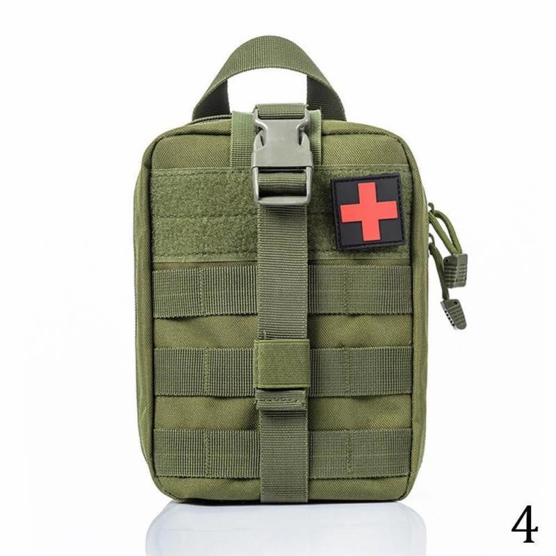 Outdoor Tactical Medical Bag Travel First Aid Kit Multifunctional Waist Pack Camping Climbing Bag