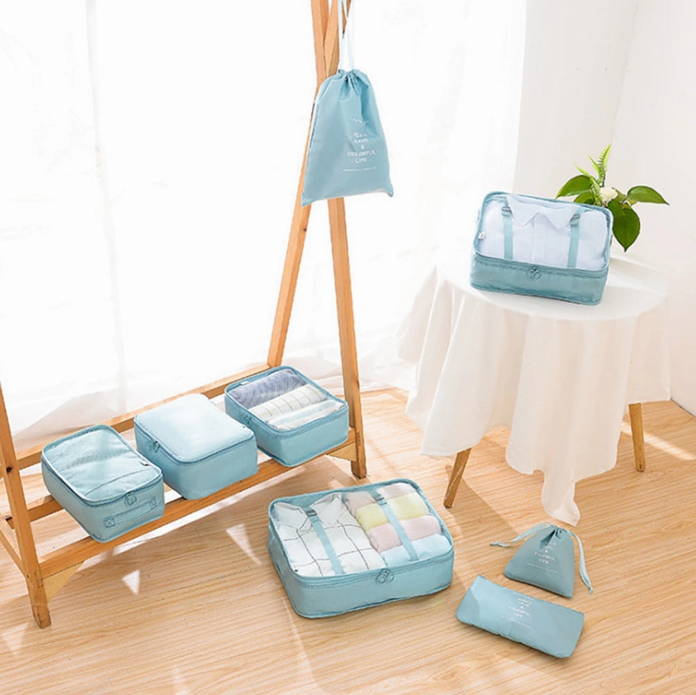 Packing Cubes Travel Luggage Organizer | Travel Organizer Storage