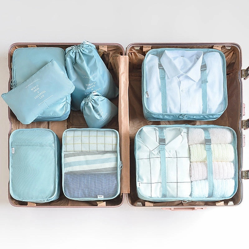 Packing Cubes Travel Luggage Organizer | Travel Organizer Storage