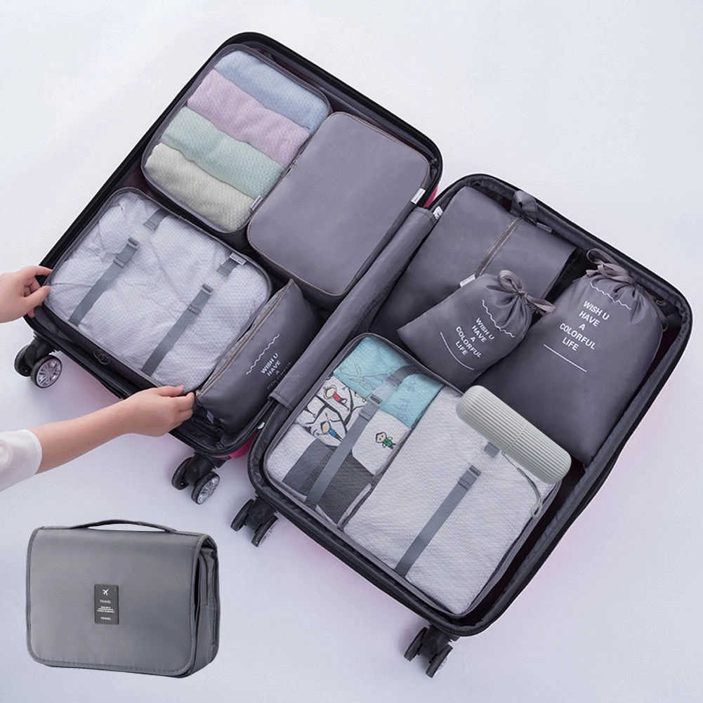 Packing Cubes Travel Luggage Organizer | Travel Organizer Storage