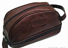 Penguin By Munsingwear Men's Shave/travel Kit Brown