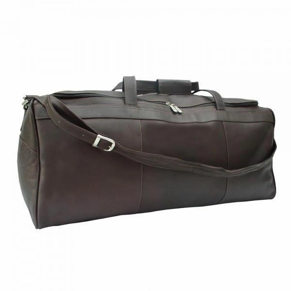 Piel Leather Traveler's Select Large Duffel Bag