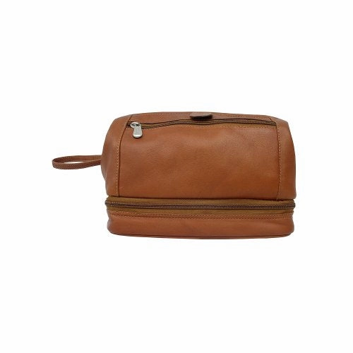 Piel Leather U Frame Utility Kit With Zip Bottom, Saddle, One Size
