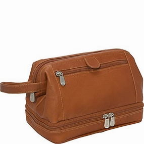 Piel Leather U Frame Utility Kit With Zip Bottom, Saddle, One Size