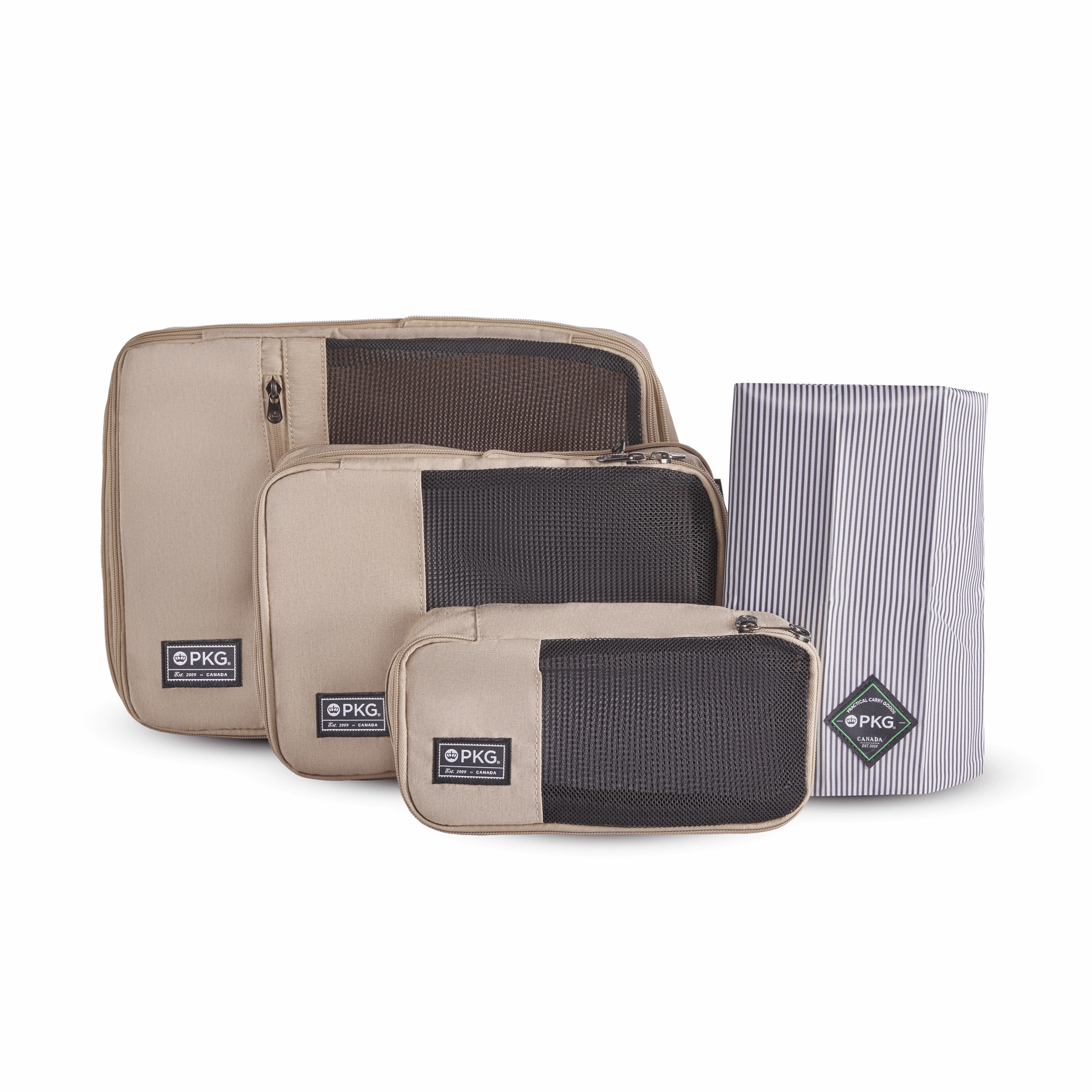 PKG UNION Compression Packing Cubes - 3 Pack