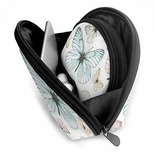 Pouch Zipper Toiletry Organizer Travel Makeup Clutch Bag Butterfly Beauty Portable Bags Clutch