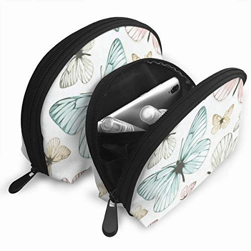 Pouch Zipper Toiletry Organizer Travel Makeup Clutch Bag Butterfly Beauty Portable Bags Clutch