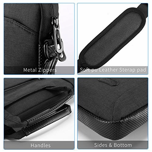 ProCase 11-12 Inch Laptop Bag Messenger Shoulder Bag Briefcase Sleeve Case for 12" MacBook