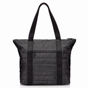Puffer Tote Black