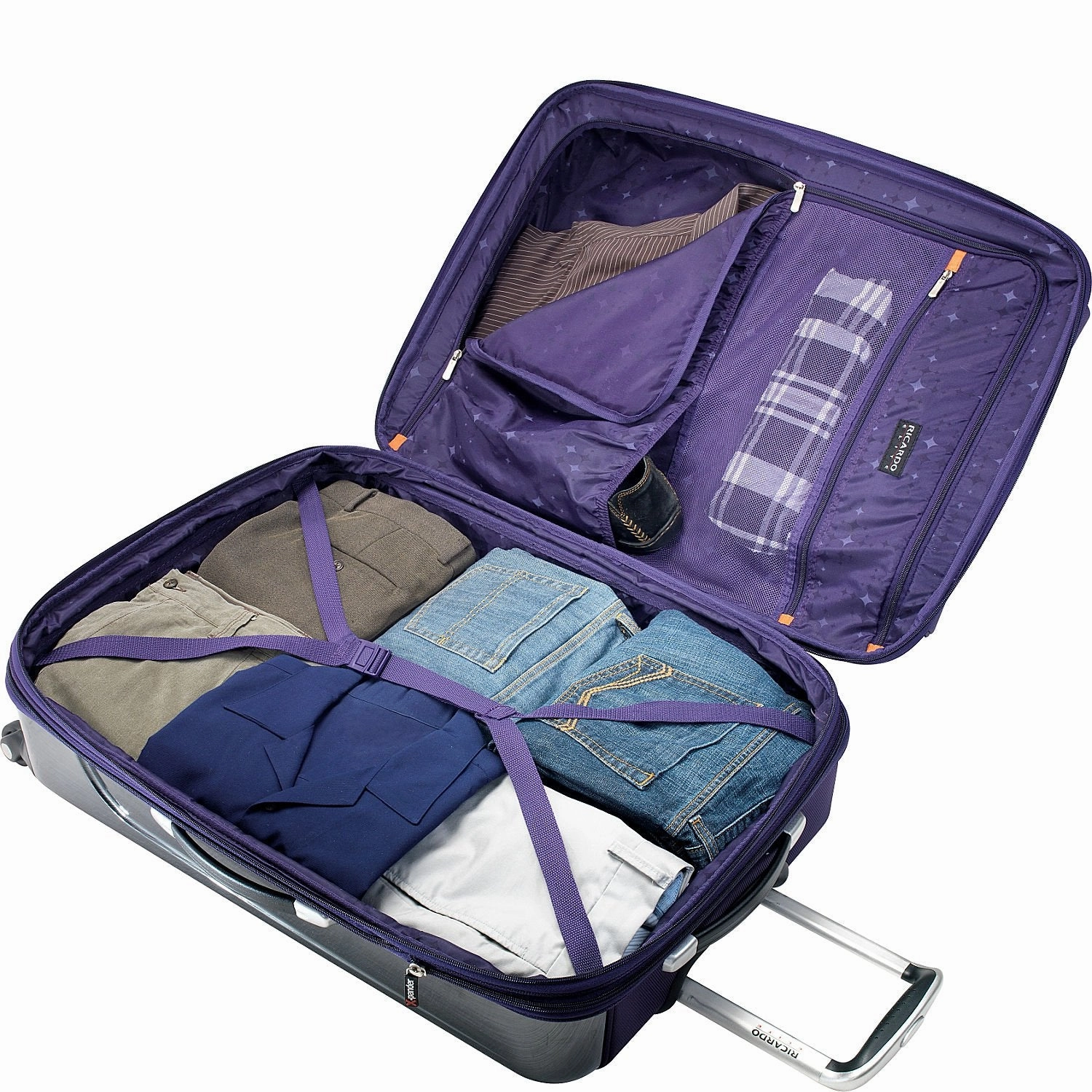 Ricardo Beverly Hills Crystal City 28" Expandable Spiinner Upright Suitcase