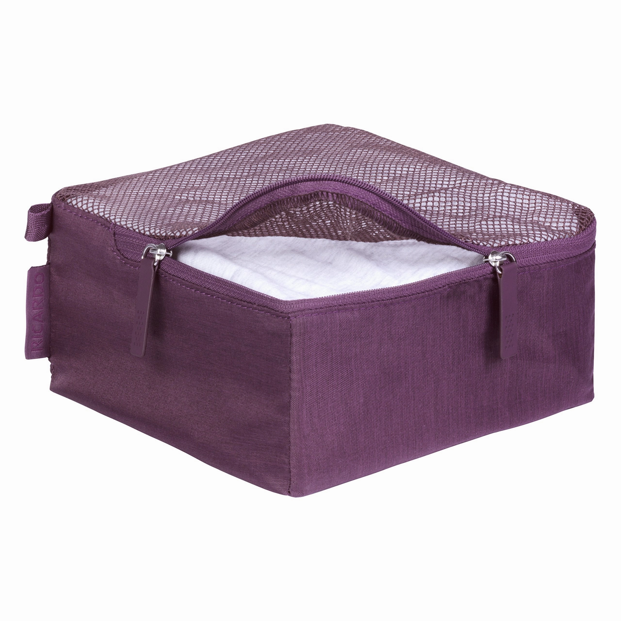 Ricardo Beverly Hills Essentials 2.0 3pc Packing Cubes (Aubergine)