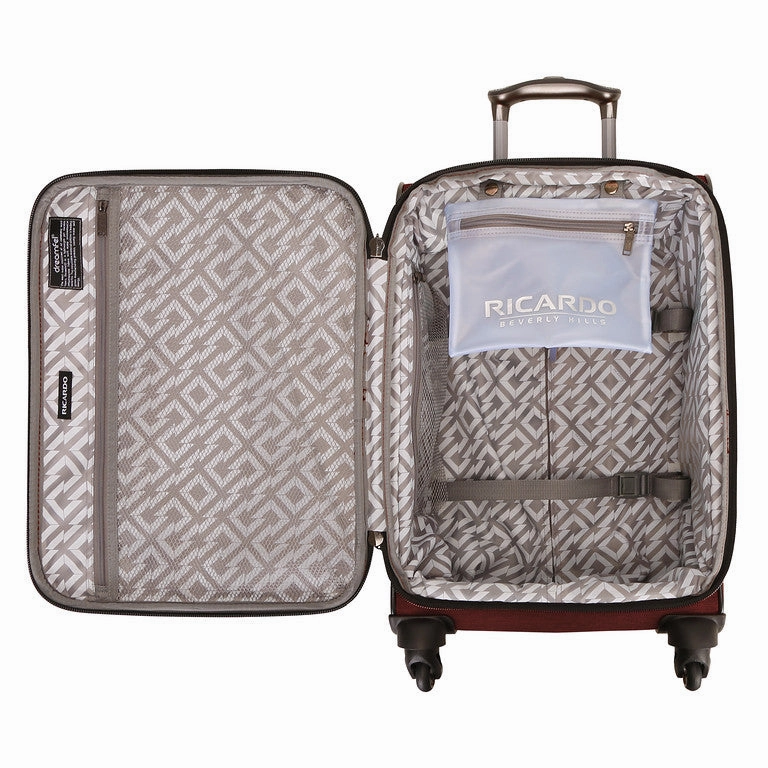 Ricardo Beverly Hills Malibu Bay 4-Wheel Spinner Softside Travel Luggage