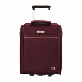 Ricardo Beverly Hills Mar Vista 2.0 16-Inch Under Seat Rolling Travel Tote (Wine)