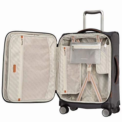 Ricardo Montecito 21" Carry On Soft side Spinner Luggage (Gray, One Size)