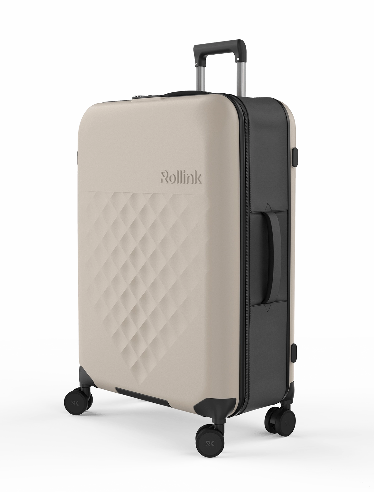 Rollink Flex 360 Large Checked 4 Wheel Collapsible Luggage