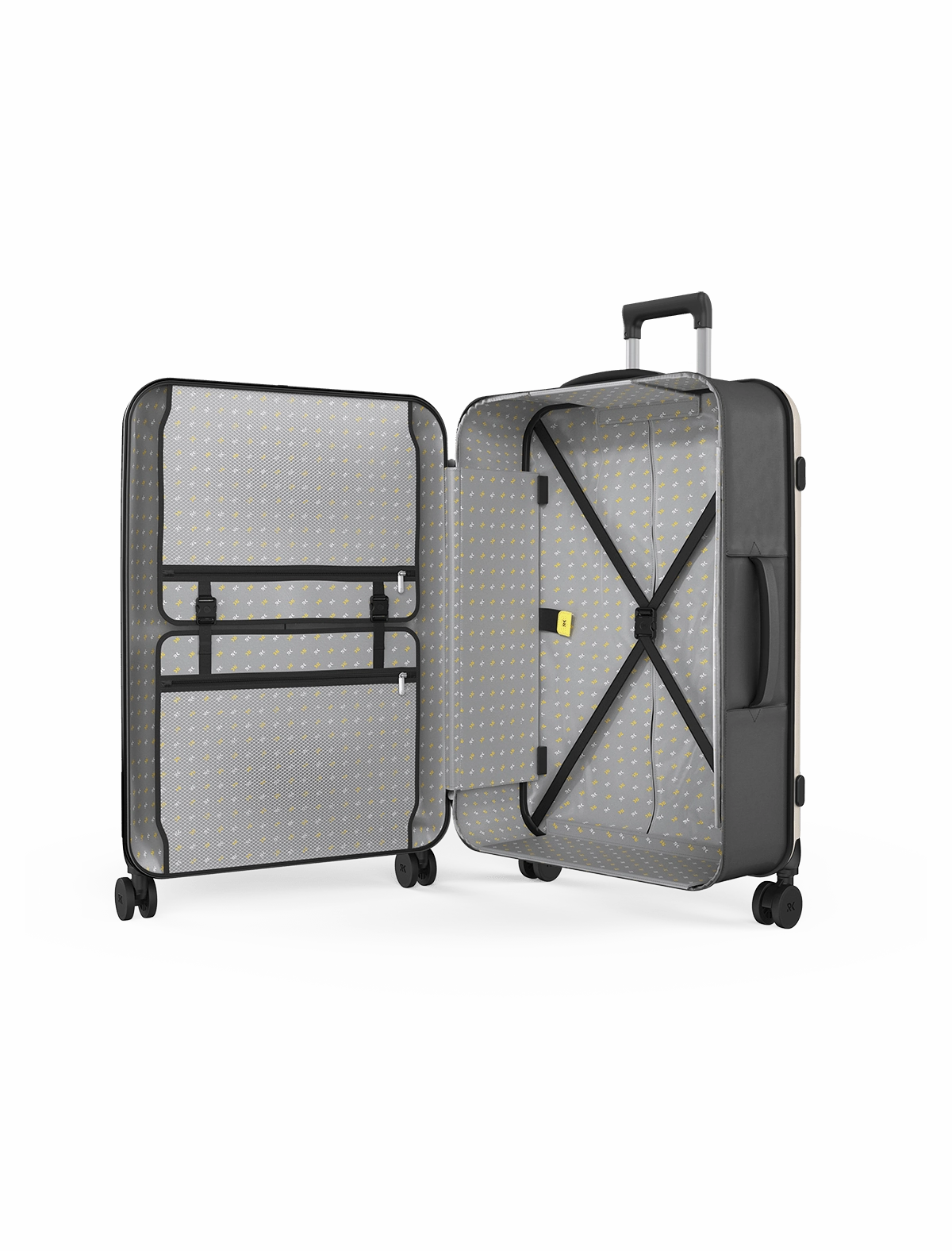 Rollink Flex 360 Large Checked 4 Wheel Collapsible Luggage