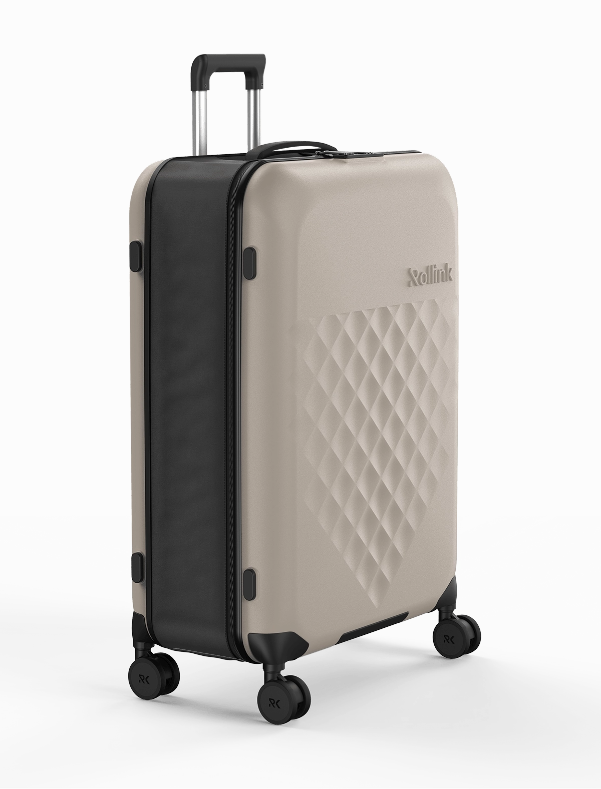 Rollink Flex 360 Large Checked 4 Wheel Collapsible Luggage