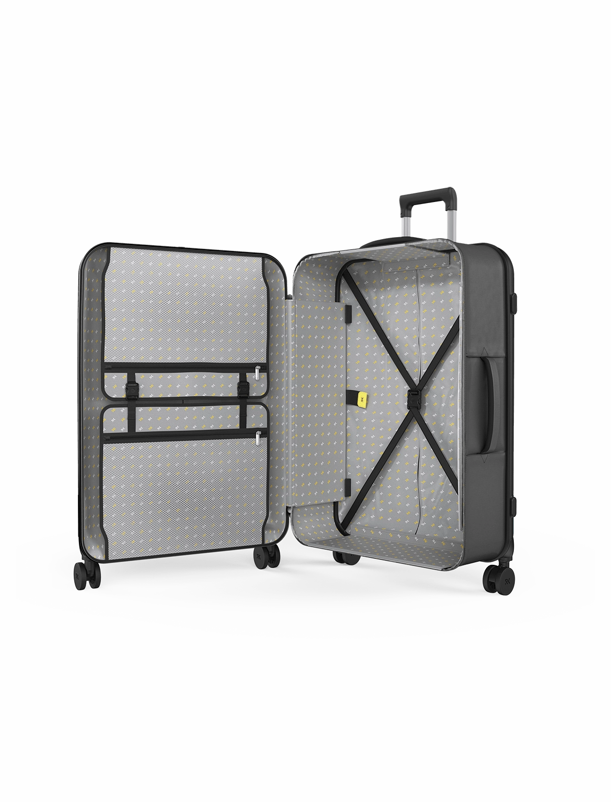 Rollink Flex 360 Large Checked 4 Wheel Collapsible Luggage