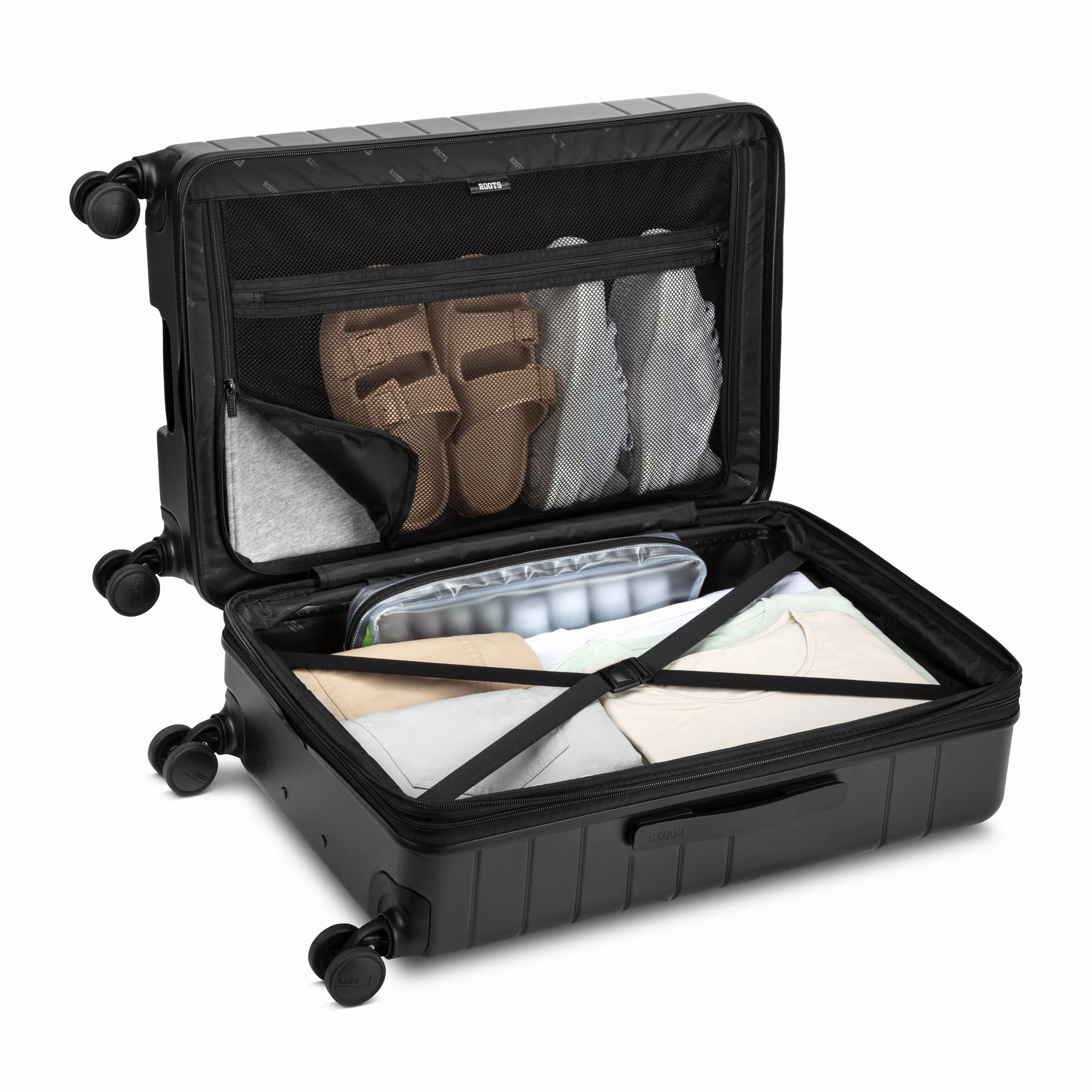 Roots Travel Expandable Spinner 28" Large Luggage